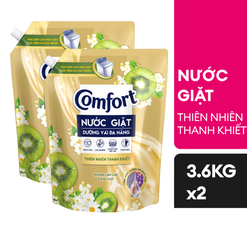 Ảnh của Combo 2 Nước giặt Comfort Thiên Nhiên Thanh Khiết 3kg