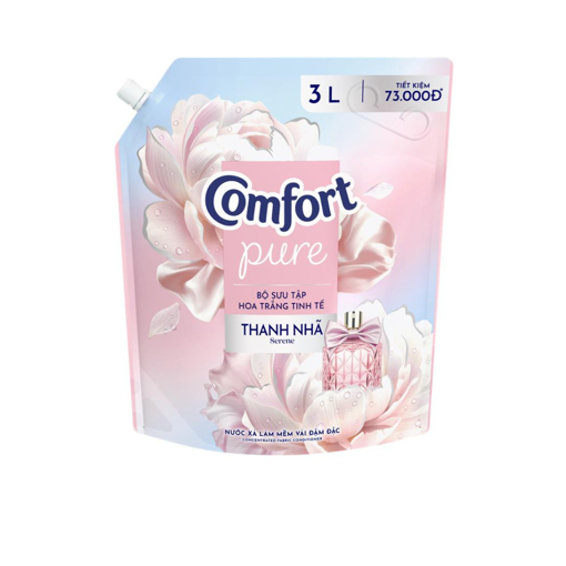 Ảnh của Nước xả vải Comfort Hoa Trắng Thanh Nhã 3l