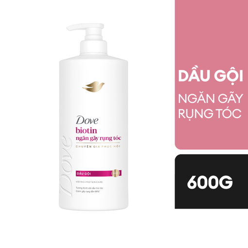 Ảnh của Dầu gội Dove Biotin Ngăn Gãy Rụng Tóc 600g