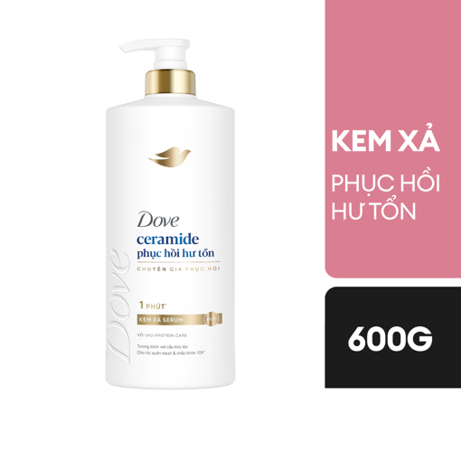 Ảnh của Kem xả Dove Ceramide Phục Hồi Hư Tổn 600g
