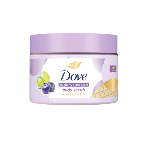 Ảnh của Tẩy da chết Dove hương Chanh & Việt Quất 280g