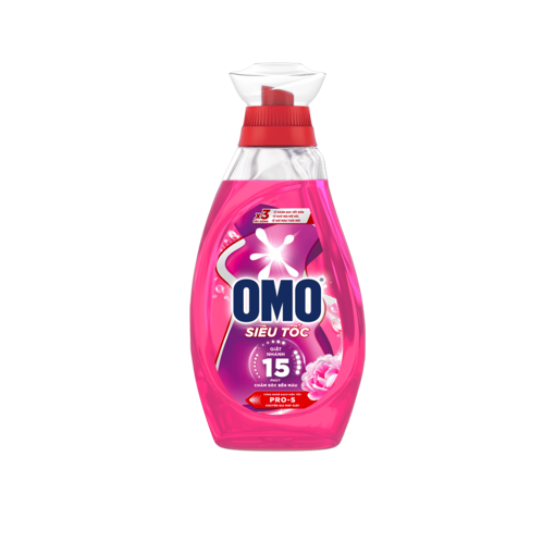 Ảnh của Nước giặt OMO Siêu Tốc Chăm Sóc Bền Màu chai 1.2kg