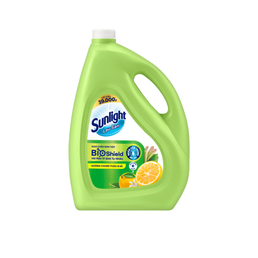 Ảnh của Nước lau sàn Sunlight BioShield hương Chanh Yuzu & Sả 3.4kg