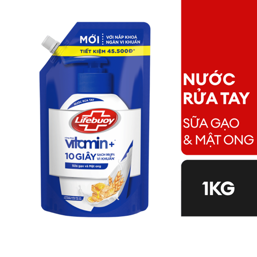 Ảnh của Nước rửa tay Lifebuoy Vitamin Sữa Dưỡng Ẩm 1kg