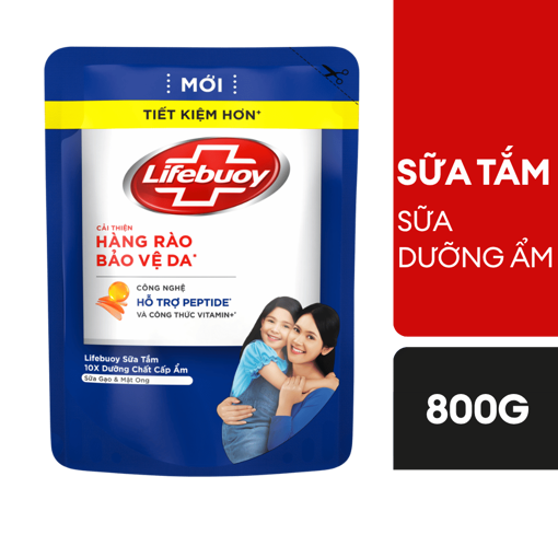 Ảnh của Sữa tắm Lifebuoy Sữa Dưỡng Ẩm túi 800g