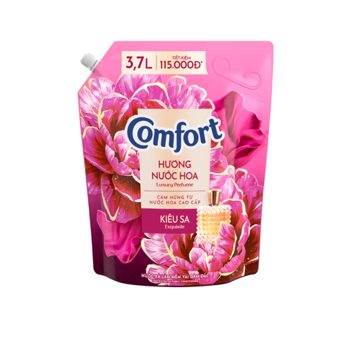 Ảnh của Combo 2 Nước Xả Vải Comfort Hương Kiêu Sa 3.7L