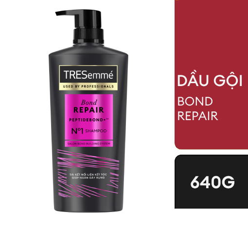 Ảnh của Combo Gội Xả TRESEMME Dầu Xả Bond Repair Phục Hồi Hư Tổn 640g và 620g