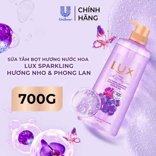 Ảnh của Sữa Tắm Lux Sparkling Phong Lan & Nho 700G