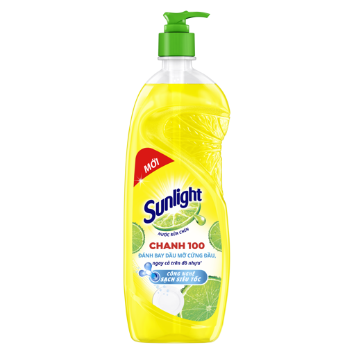 Ảnh của Nước rửa chén Sunlight Chanh 100 chai vòi 750g