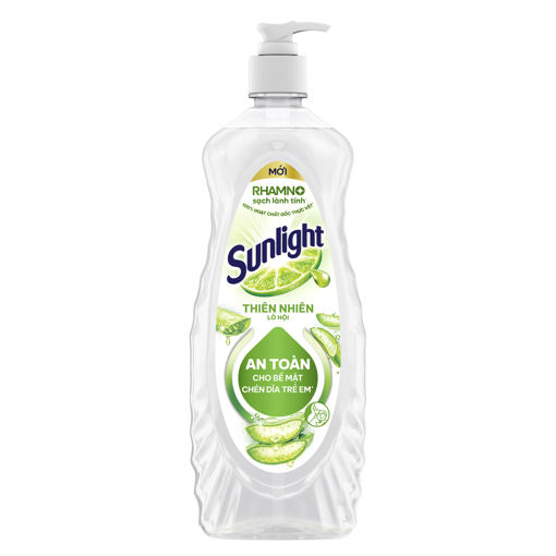 Ảnh của Nước rửa chén Sunlight Thiên Nhiên Lô Hội chai vòi 750g