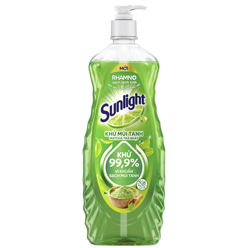 Ảnh của Nước rửa chén Sunlight Matcha Trà nhật chai vòi 750g