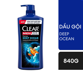 Ảnh của Dầu gội Clear Men Perfume Deep Ocean 840g (Hàng cận date)