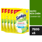Ảnh của Combo 5 Túi Nước rửa chén Sunlight Chanh 100 túi 750g