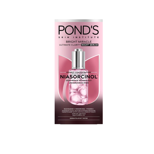 Ảnh của [Date: 28/05/2027] Tinh chất dưỡng sáng da Ban đêm Pond's Bright Miracle Niasorcinol 30g