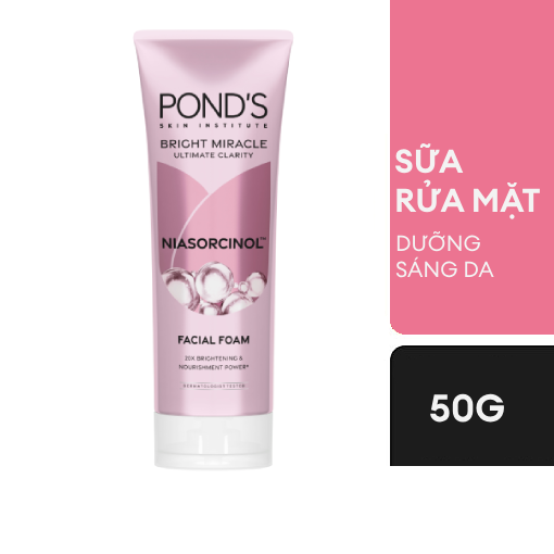 Ảnh của [HSD: 17/07/2027] Sữa rửa mặt Pond's Sáng da 50g