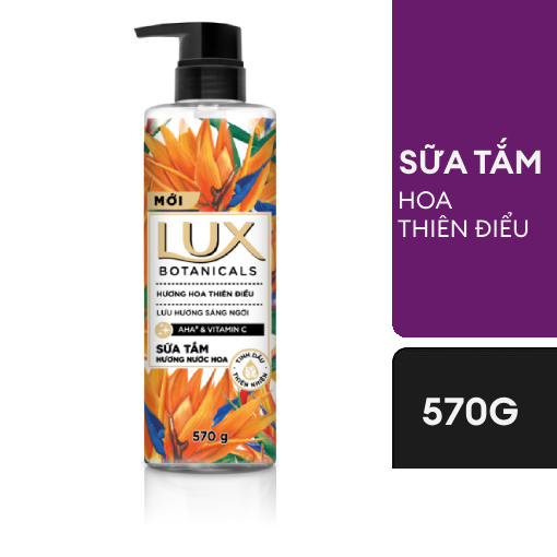Ảnh của [HSD: 18/04/2027] Sữa tắm Lux hương Hoa Thiên điểu 570g
