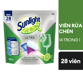 Ảnh của [HSD: 09/06/2027] Viên rửa chén Sunlight 14 trong 1 túi 28 viên